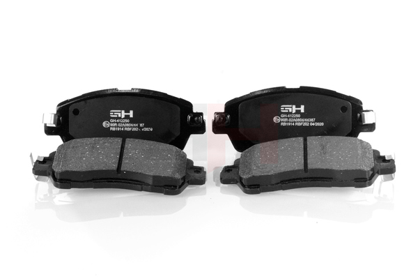Plaquettes de frein DAY4-33-28ZA GH GH-412250 NISSAN, MAZDA