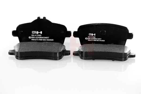 Sada brzdových destiček, kotoučová brzda 8660004594 GH GH-412302 RENAULT