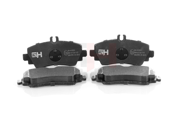 Jarrupalat, levyjarru GH-413333 GH A168 420 12 20 MERCEDES-BENZ, JAGUAR