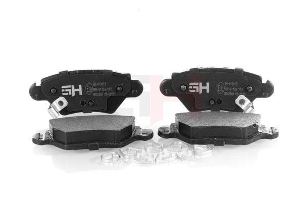 Plăcuțe de frână 451421 00 10 GH GH-413619 MERCEDES-BENZ, JAGUAR, SMART
