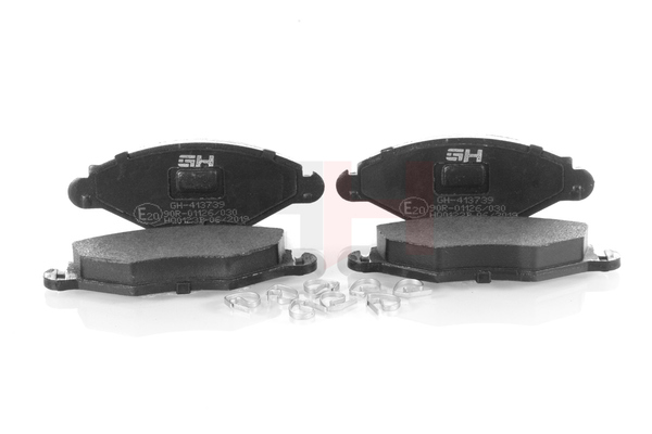 Bremseklodssæt GH GH-413739 Rating