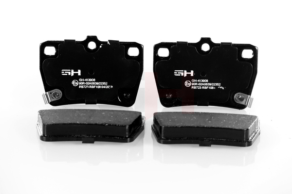Plaquettes de frein 04466 42 020 GH GH-413908 TOYOTA, SUZUKI, LEXUS, CHERY, SATURN