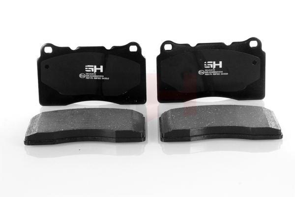 GH GH-414113 Bremseklosser Bredde: 131,8mm, Høyde: 77,3mm, Tykkelse: 15,8mm
