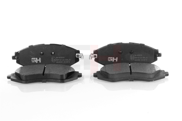 Plaquettes de frein 96 475 176 GH GH-415008 CITROЁN, SKODA, CHEVROLET, DAEWOO, PONTIAC