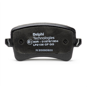 Brake pad set, disc brake DELPHI D1386-8494 rating