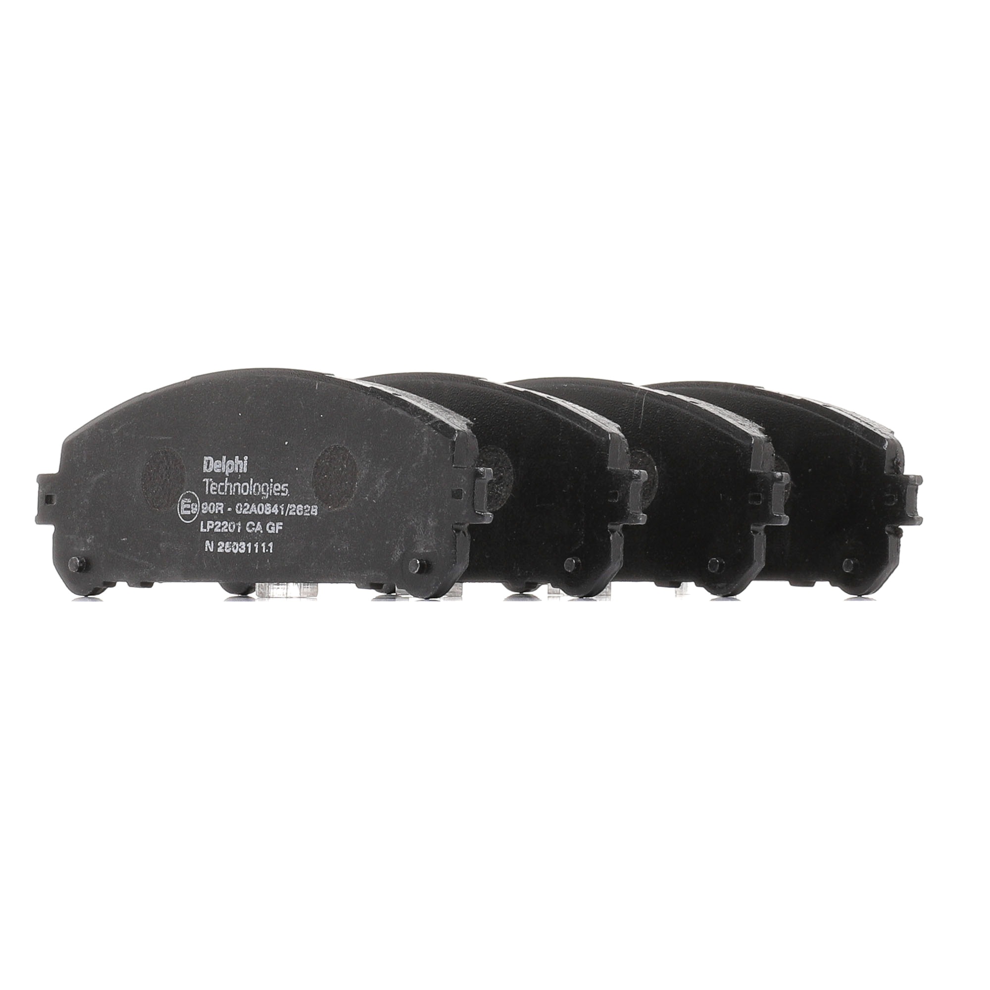Plaquettes de frein 04465-78030 DELPHI LP2201 FIAT, TOYOTA, LANCIA, LEXUS