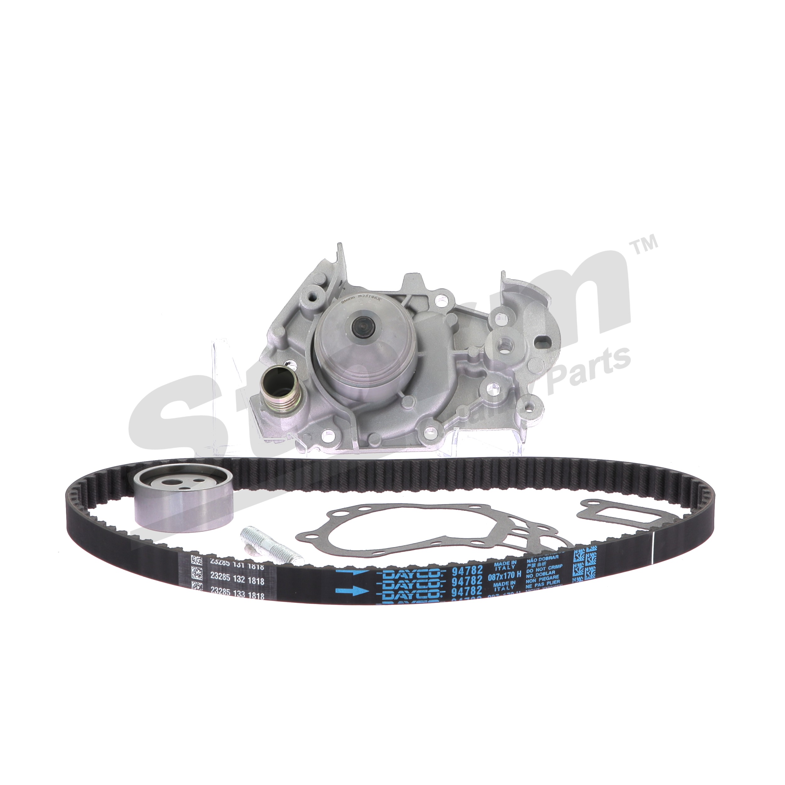 Wasserpumpe + Zahnriemensatz 5550058KP STORM QUALITY PARTS 119A03890R RENAULT, DACIA