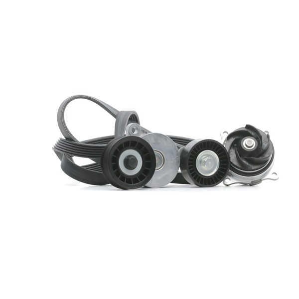 Bomba de agua + kit de correa poli V 1 517 732 RIDEX 4172P0088 FORD, ALFA ROMEO, DAF