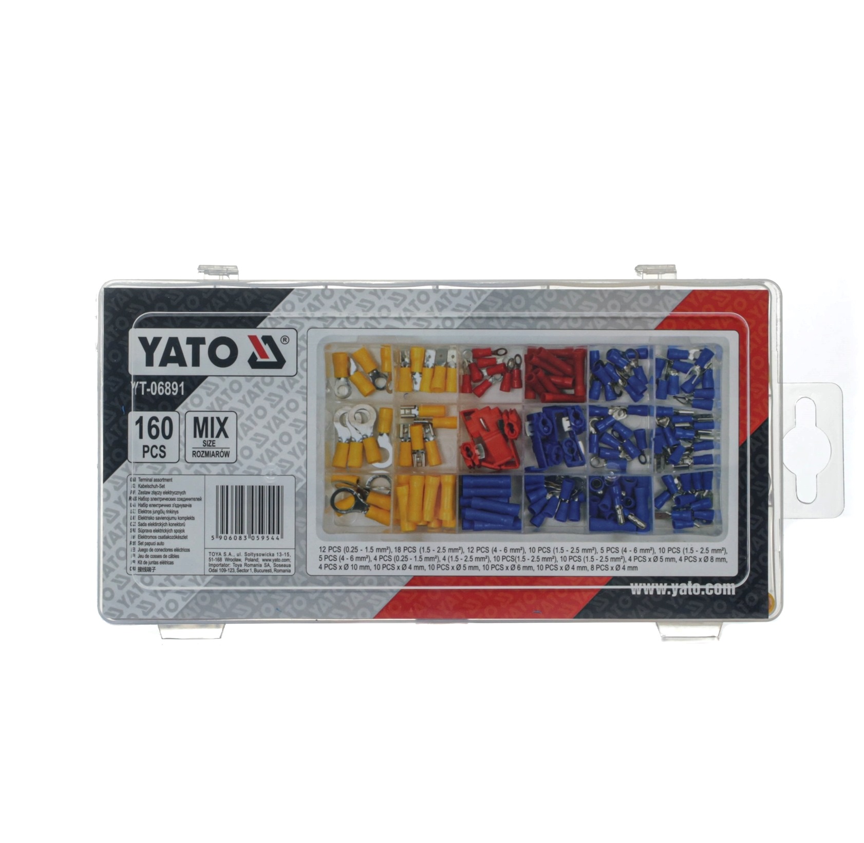 YATO YT-06891 Sortiment, Steckverbinder