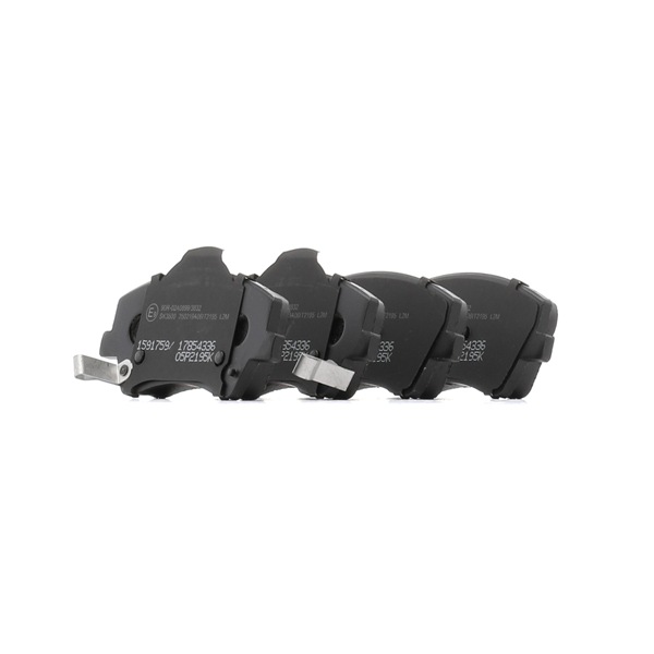 Bremsbeläge 402B1702 RIDEX 58101F3A00 HYUNDAI, KIA