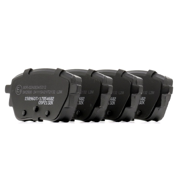 RIDEX 402B1704 Remblok MERCEDES-BENZ A-Klasse (W177) A 200 4-matic (177.088) 163 Pk Benzine M 282.914