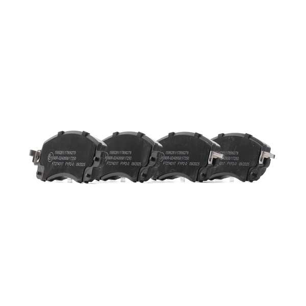 RIDEX 402B1707 Bremsbeläge