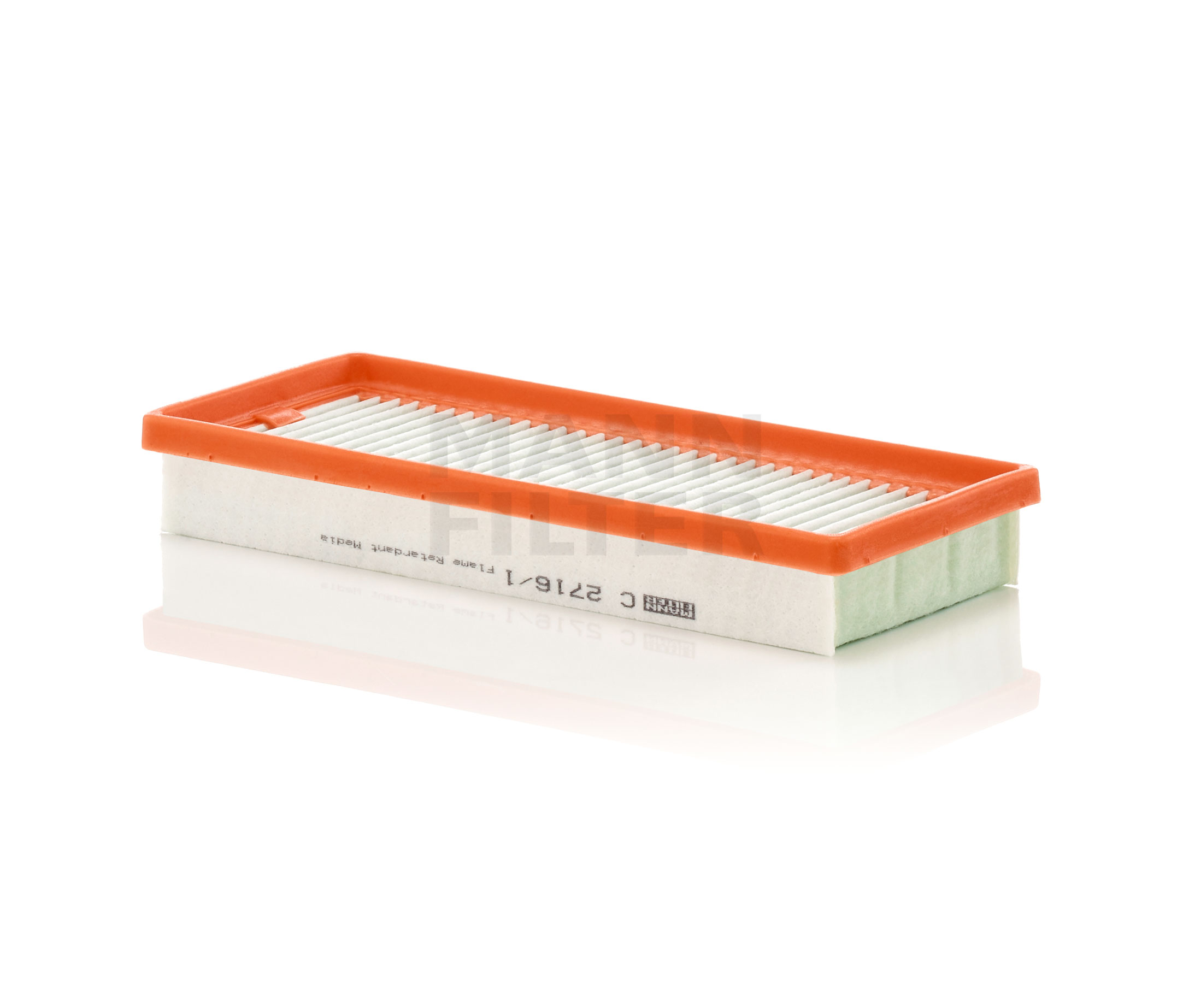 MANN-FILTER C 2716/1 Filtru aer Lungime: 270mm, Latime: 112mm, Înaltime: 36mm