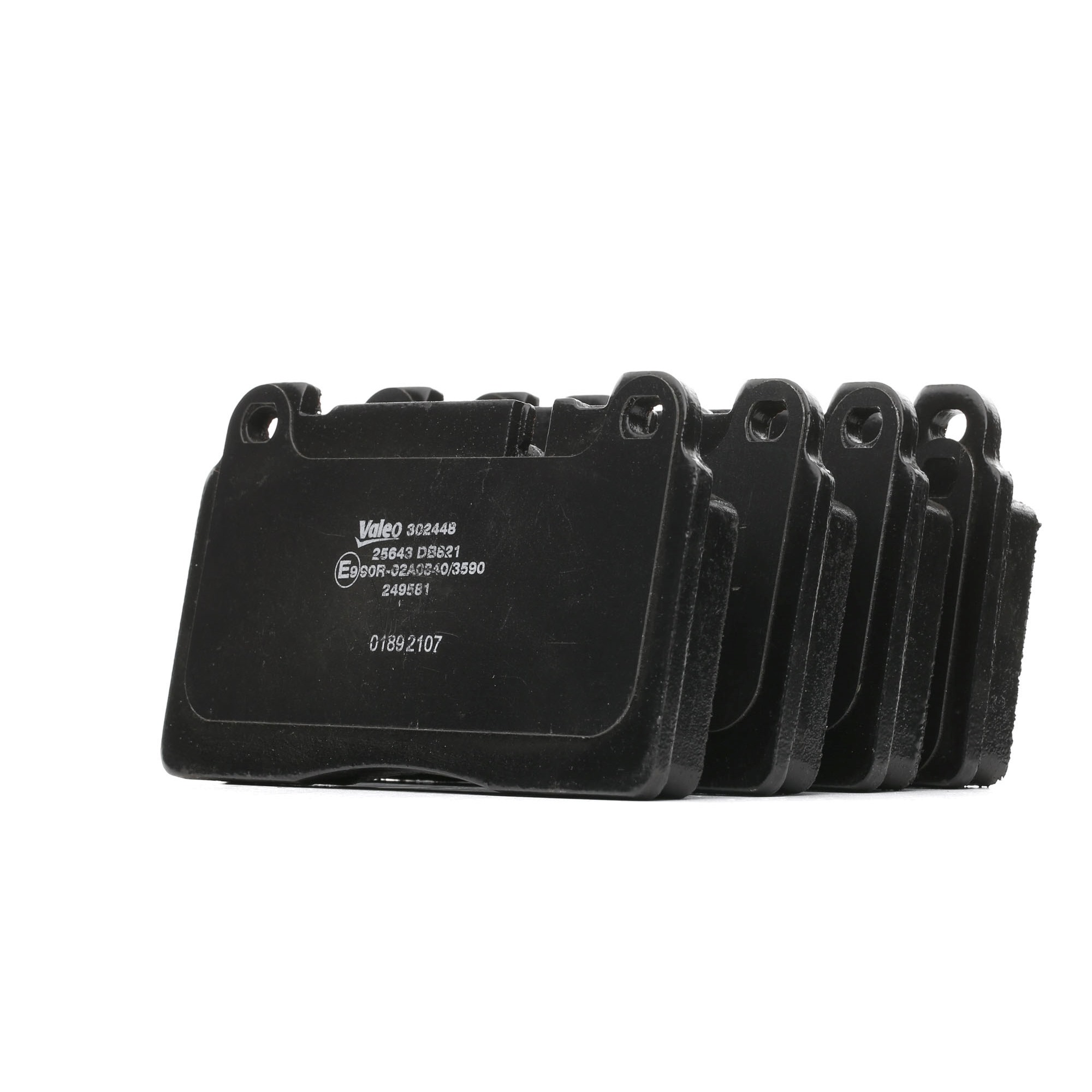 Brake pad set, disc brake VALEO 302448 rating