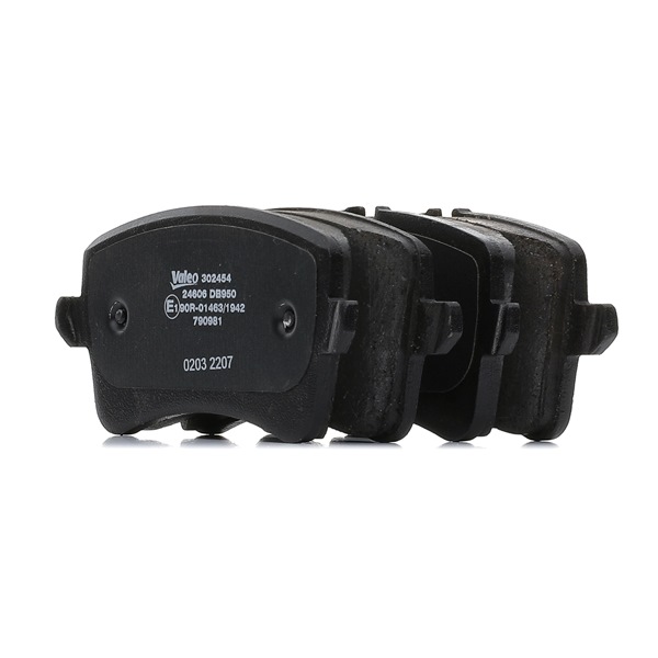 302454 Bromsbelägg VALEO 4G0698451C VW, AUDI, SKODA, SEAT, PORSCHE