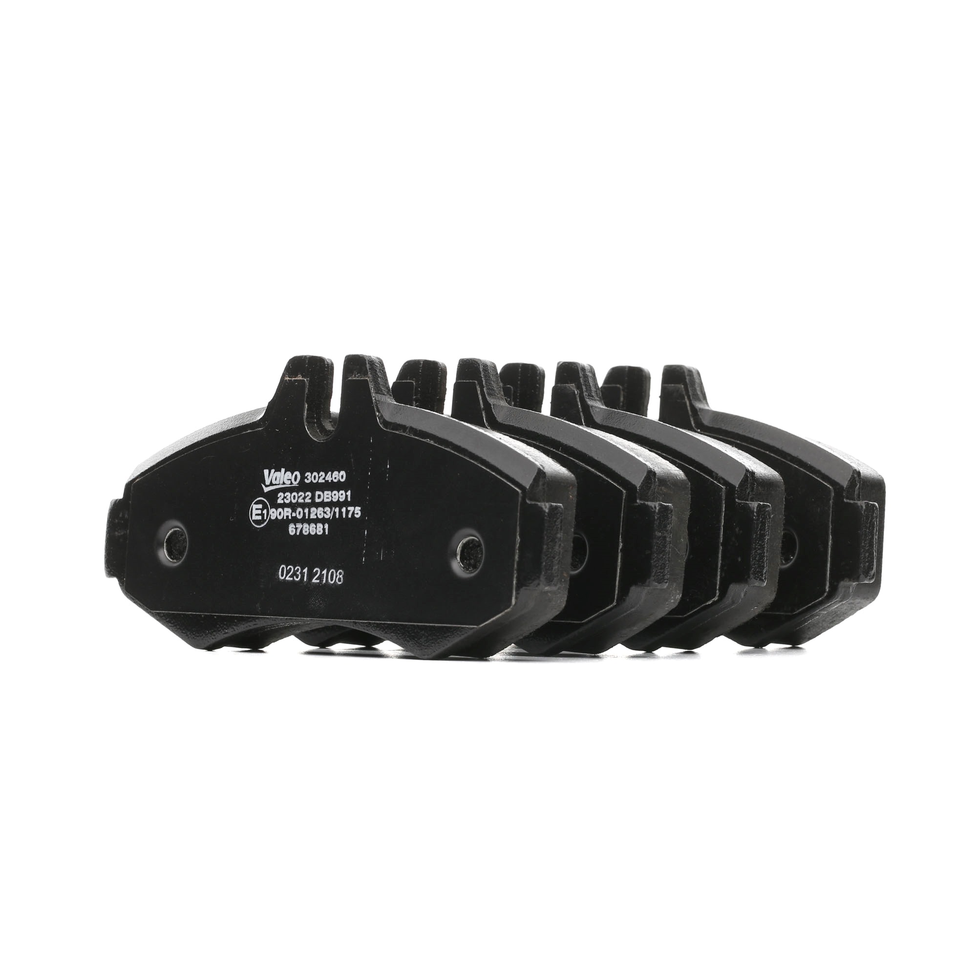 Brake pad set, disc brake VALEO 302460 rating