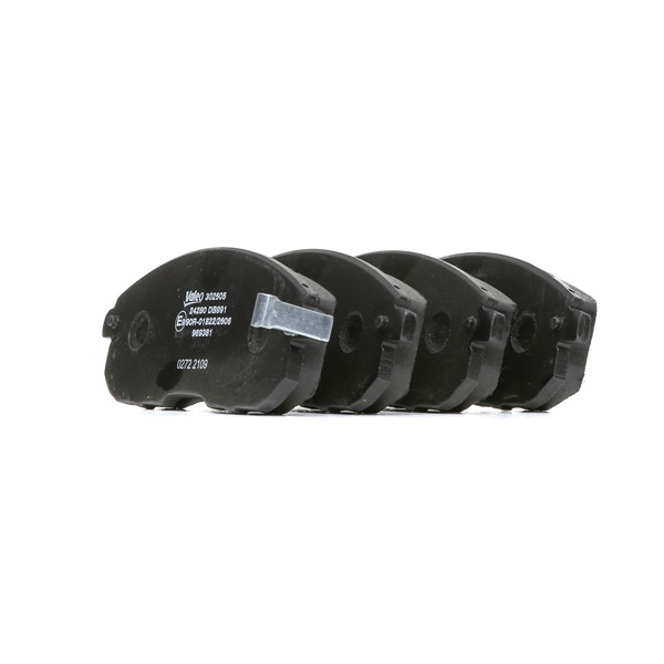Fékbetét készlet, tárcsafék 5581080J51 VALEO 302505 SUZUKI, FIAT, CITROЁN, NISSAN, CHRYSLER
