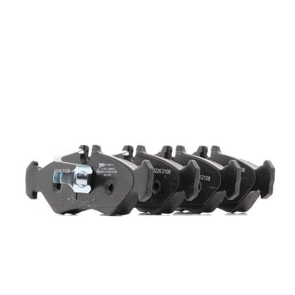 Plaquettes de frein 2D0698451A VALEO 302512 VOLKSWAGEN, AUDI, MERCEDES-BENZ, OPEL, SEAT