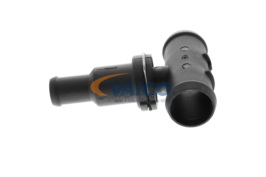 Kühlmittelflansch V10-5870 VAICO 1K0121087R VW, AUDI, SKODA, SEAT, CUPRA