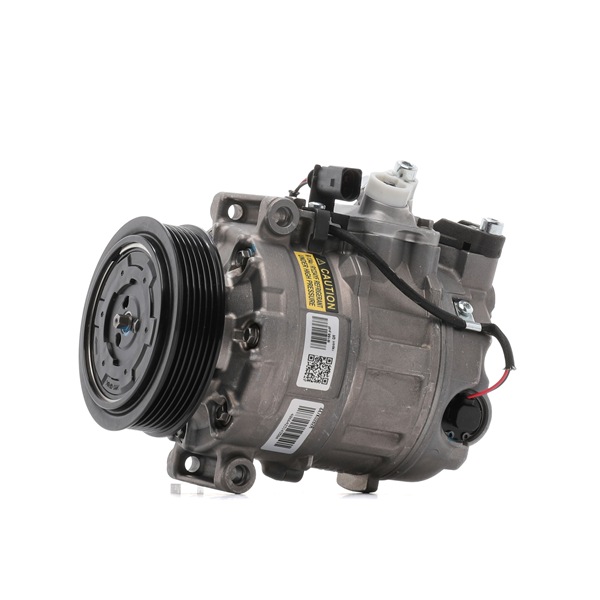 Air conditioning compressor 4F0260805AJ RIDEX REMAN 447K0282R BMW, VW, AUDI, VOLVO, SKODA