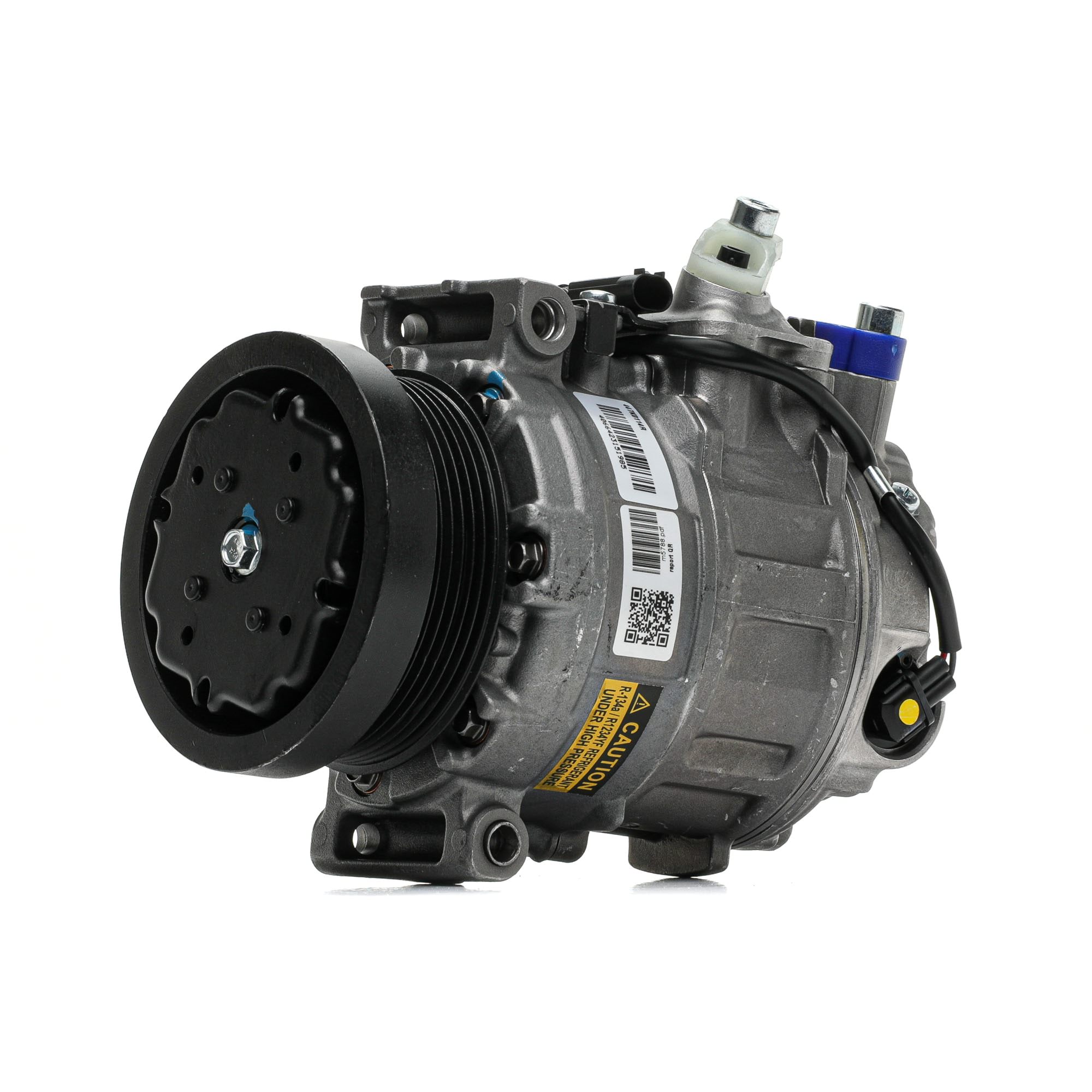RIDEX REMAN 447K0114R Компресор за климатик ремъчна шайба-Ø: 100mm