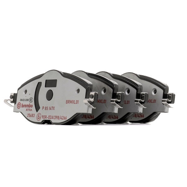 Bremsbeläge 5QD698151A BREMBO P85147X VW, AUDI, SKODA, SATURN