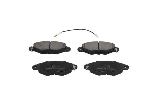 Brake pad set, disc brake KAVO PARTS KBP-10021 rating