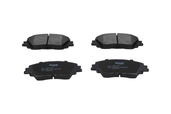 KAVO PARTS KBP-9161 Комплект спирачно феродо, дискови спирачки ширина: 143mm, височина: 55,9mm, дебелина: 16,5mm
