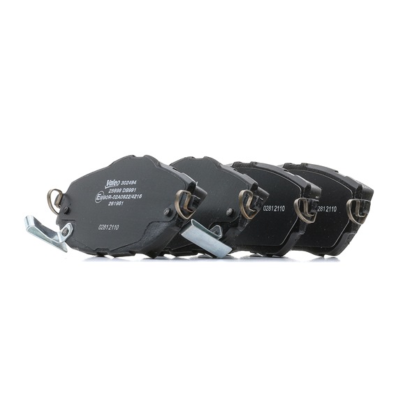 Bremsbeläge 302494 VALEO 0446502391 TOYOTA, LEXUS, SATURN, WIESMANN