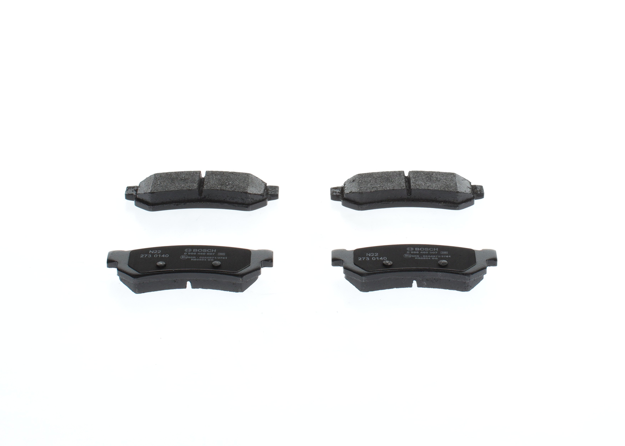 Bremsbeläge 0 986 460 007 BOSCH 96800089 OPEL, CITROЁN, HONDA, MITSUBISHI, DACIA