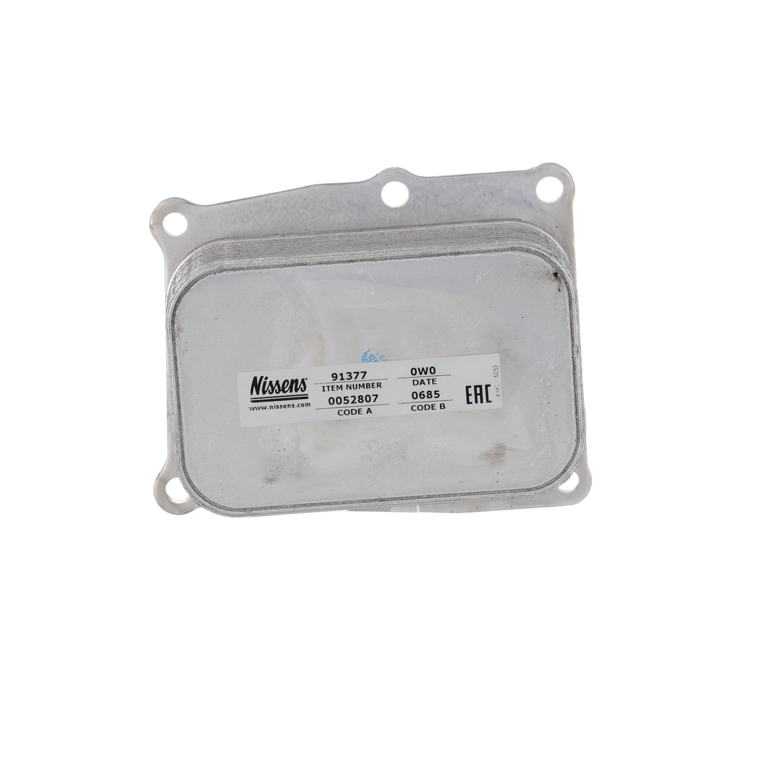 OEN 7301554 Radiatore olio motore NISSENS 91377