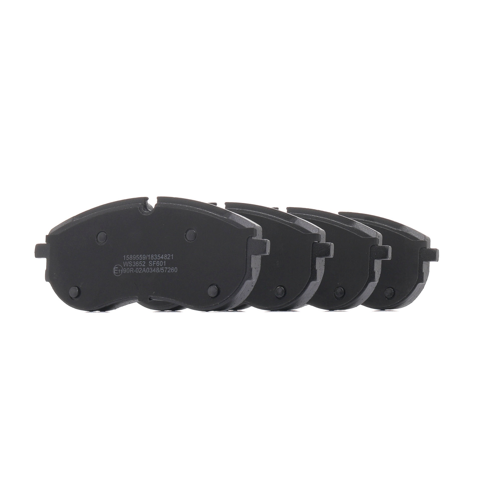 Bremsbeläge 402B1906 RIDEX 65508206006 MAN