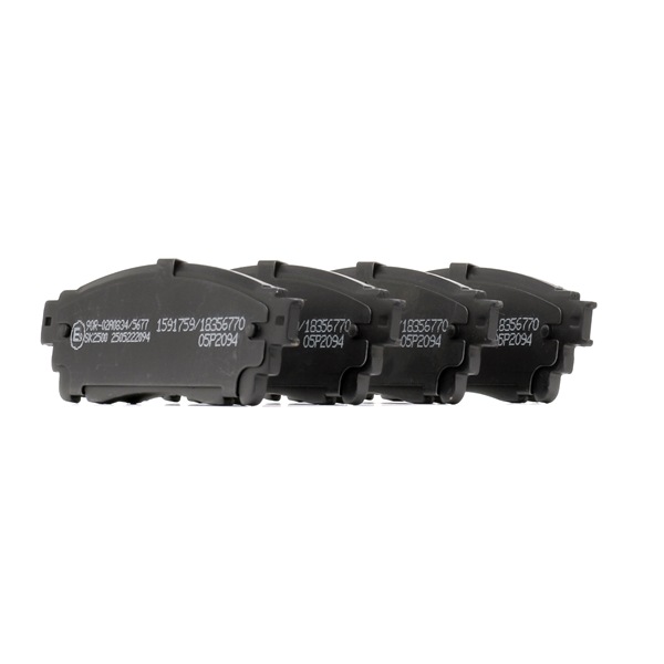 RIDEX 402B1913 Bremsbeläge Bremsbeläge 402B1913 RIDEX 044667802079 TOYOTA, LEXUS