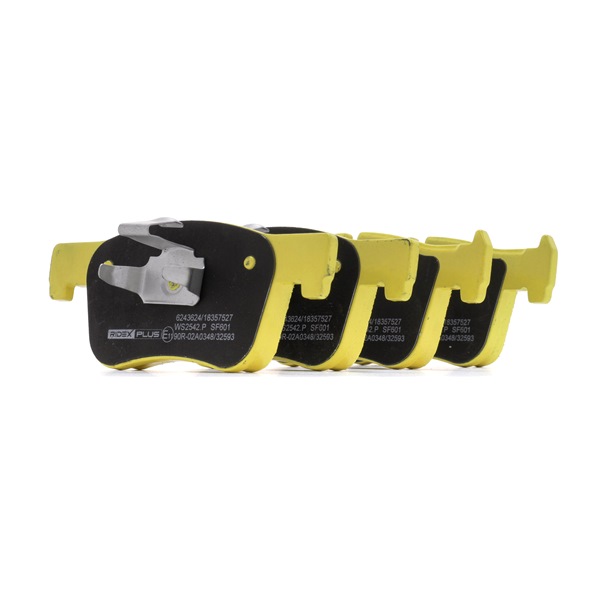 Set plăcuțe de frână RIDEX PLUS 402B0745P