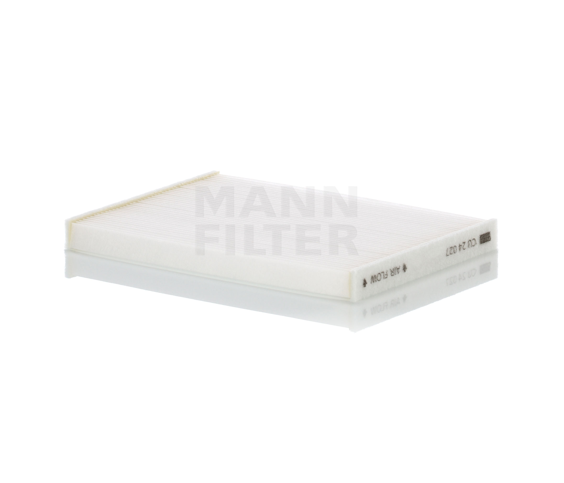 MANN-FILTER CU 24 027 Filtro de habitáculo Long.: 170mm, Ancho: 240mm, Altura: 20mm