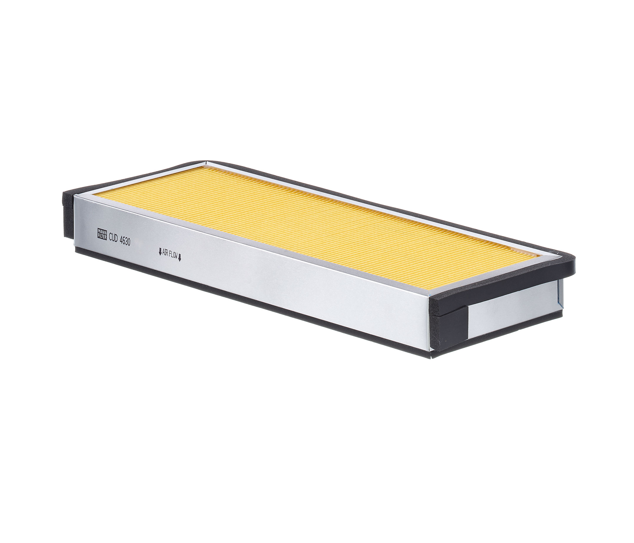 MANN-FILTER CUD 4630 Filtro abitacolo Lunghezza: 490mm, Largh.: 186mm, Alt.: 54mm