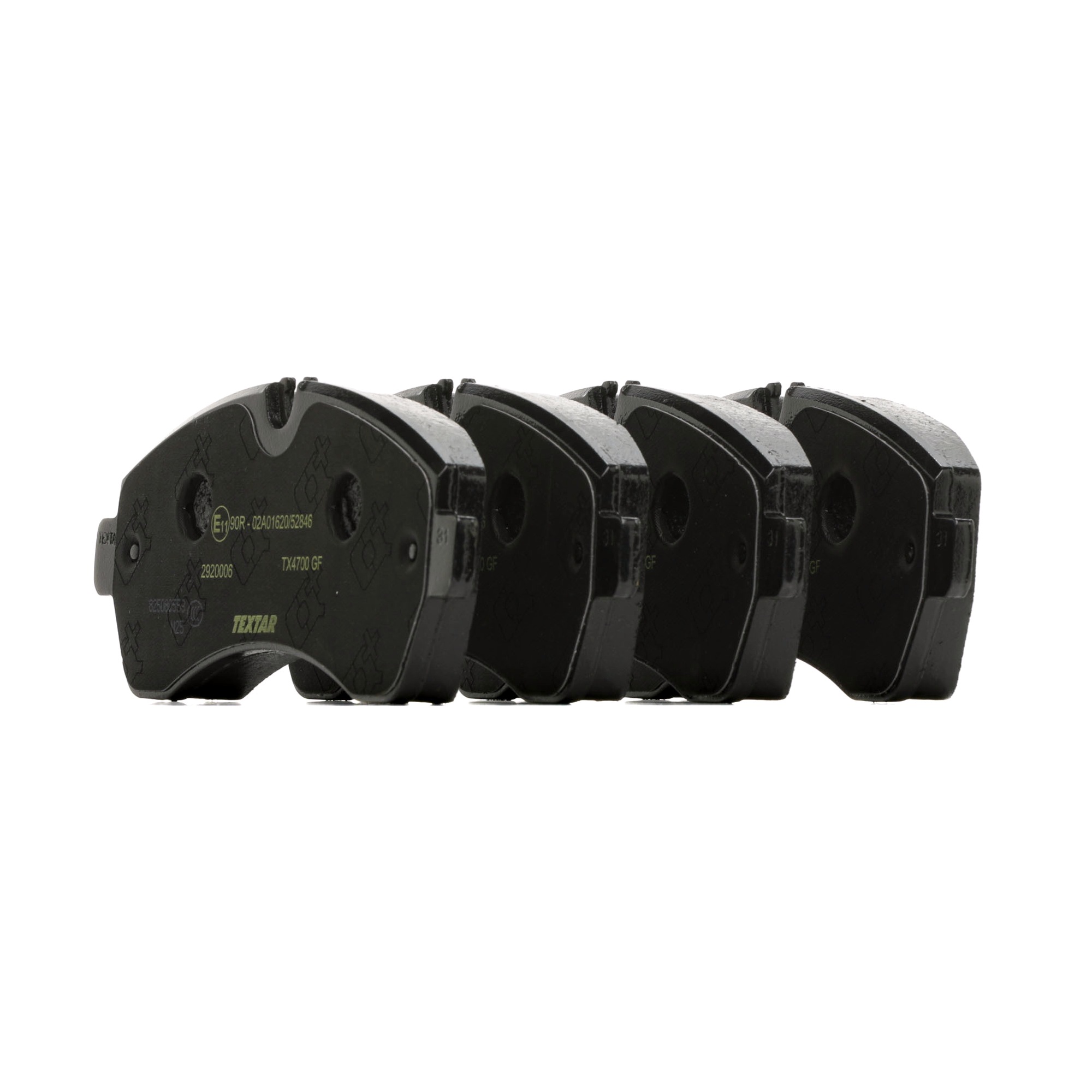 Plaquettes de frein TEXTAR 2920006