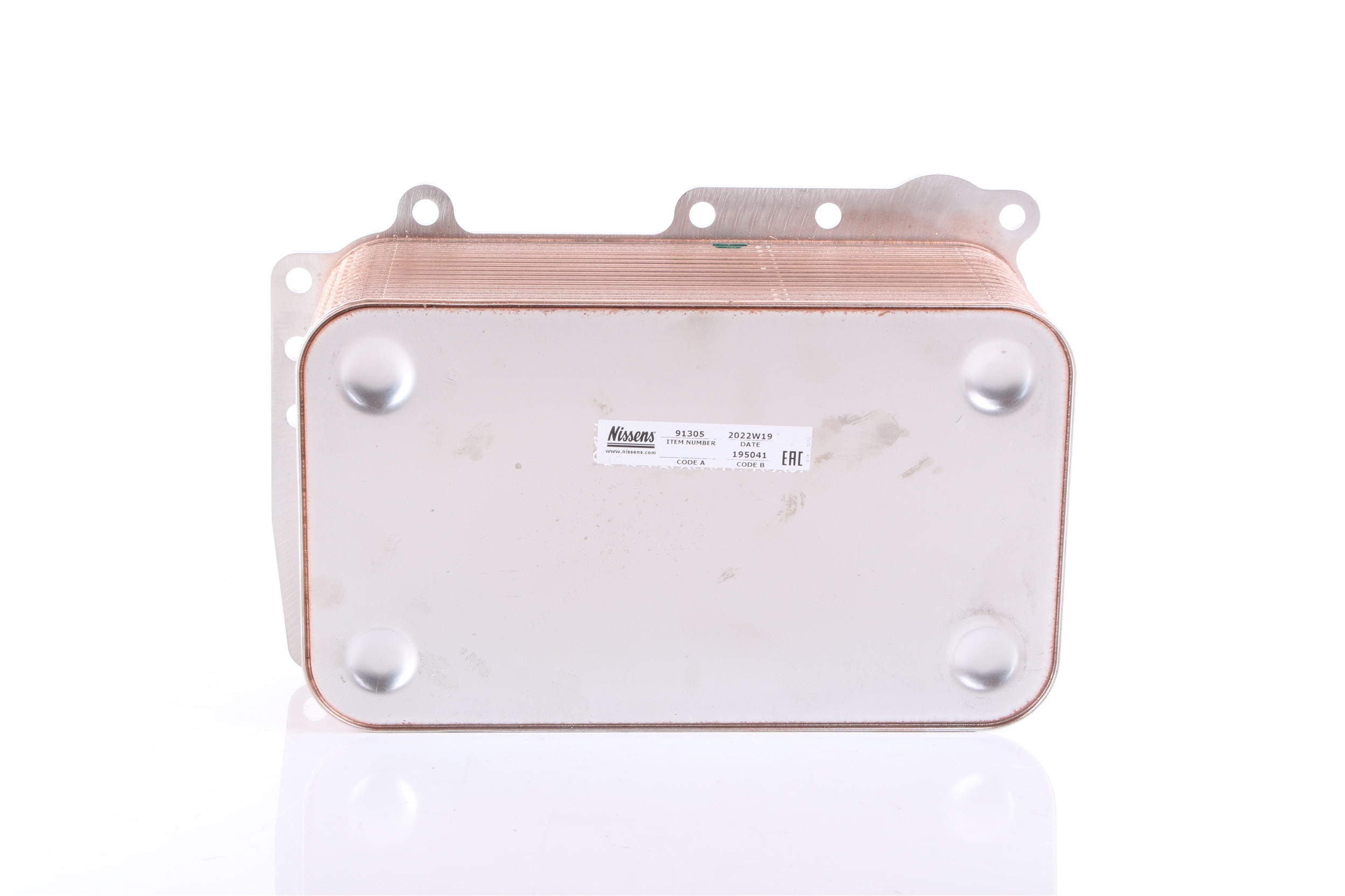 OEN 1844561 Radiatore olio motore NISSENS 91305
