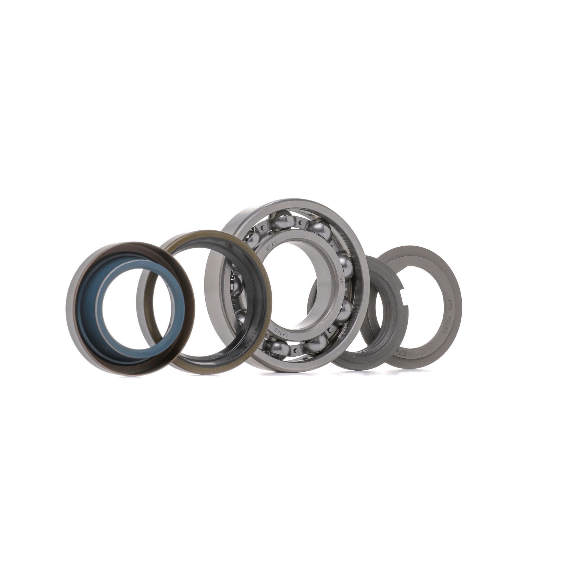 FEBI BILSTEIN 05423 Set rulment roata Ř: 80mm, Diametru interior: 40mm