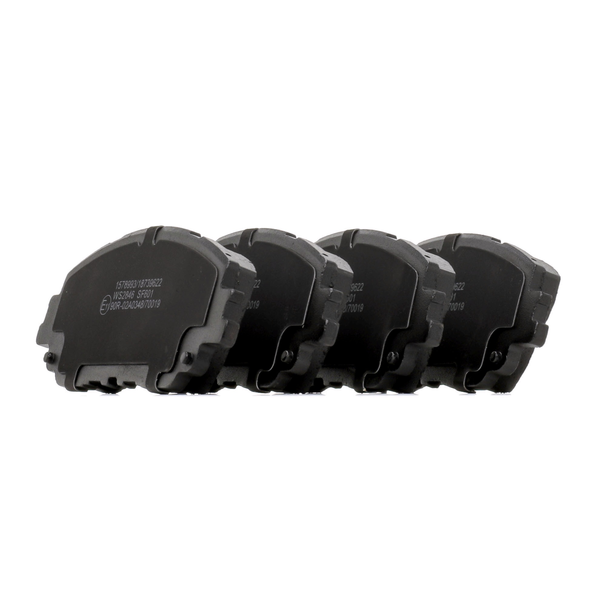 Remblokken 04465-0A010 RIDEX 402B1930 TOYOTA, LEXUS