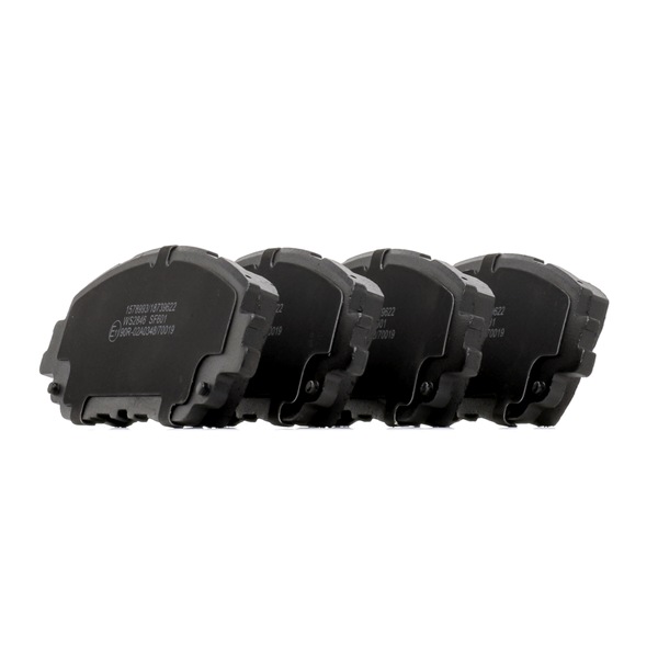 18739622 Комплект спирачно феродо, дискови спирачки RIDEX Daihatsu