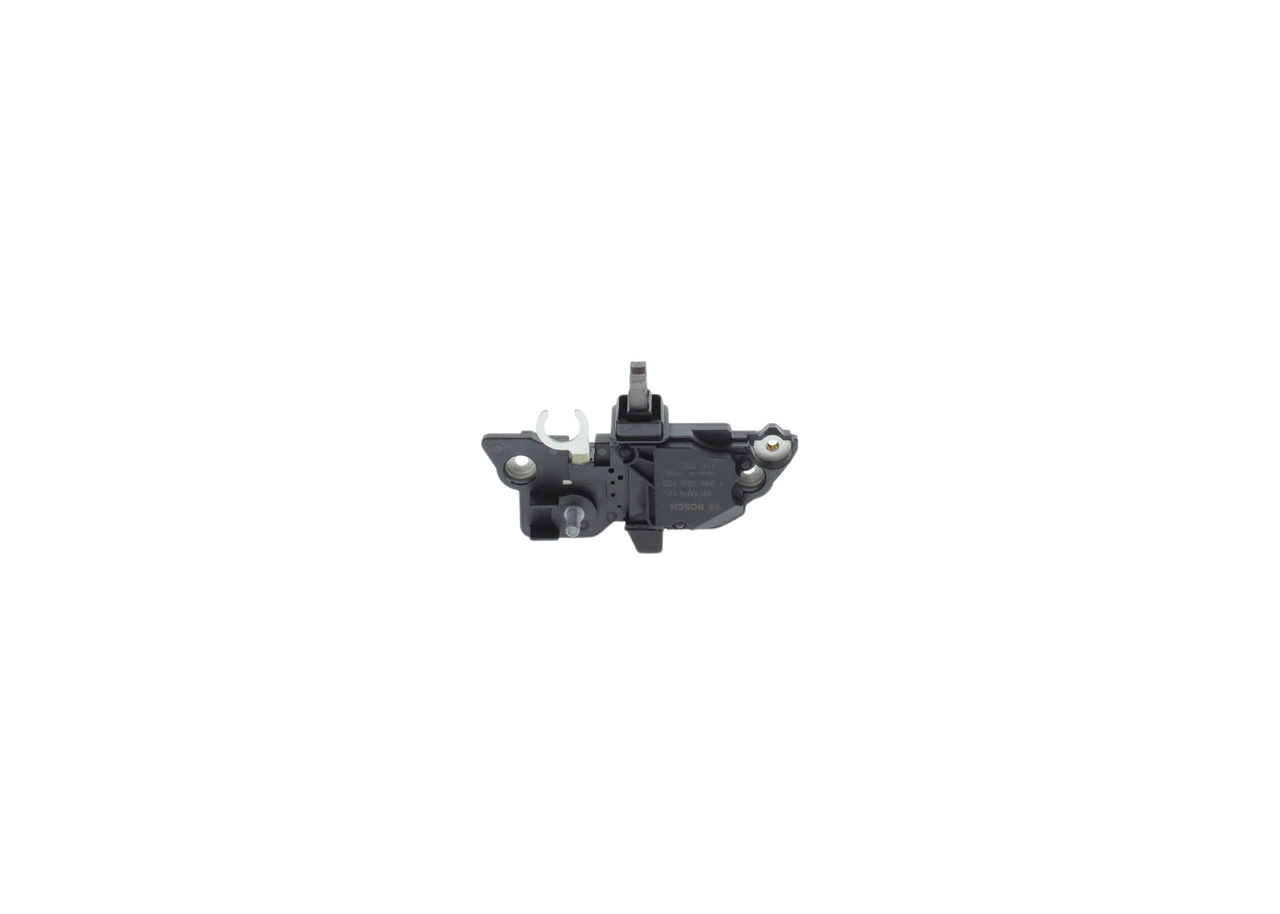 BOSCH 1986AE0126 Regulator alternator MERCEDES-BENZ Sprinter 3-T Flatbed Vrachtwagen/Chassis (W903) 308 CDI (903.611, 903.612, 903.613, 903.621, 903.622,... 82 Pk Diesel 2004