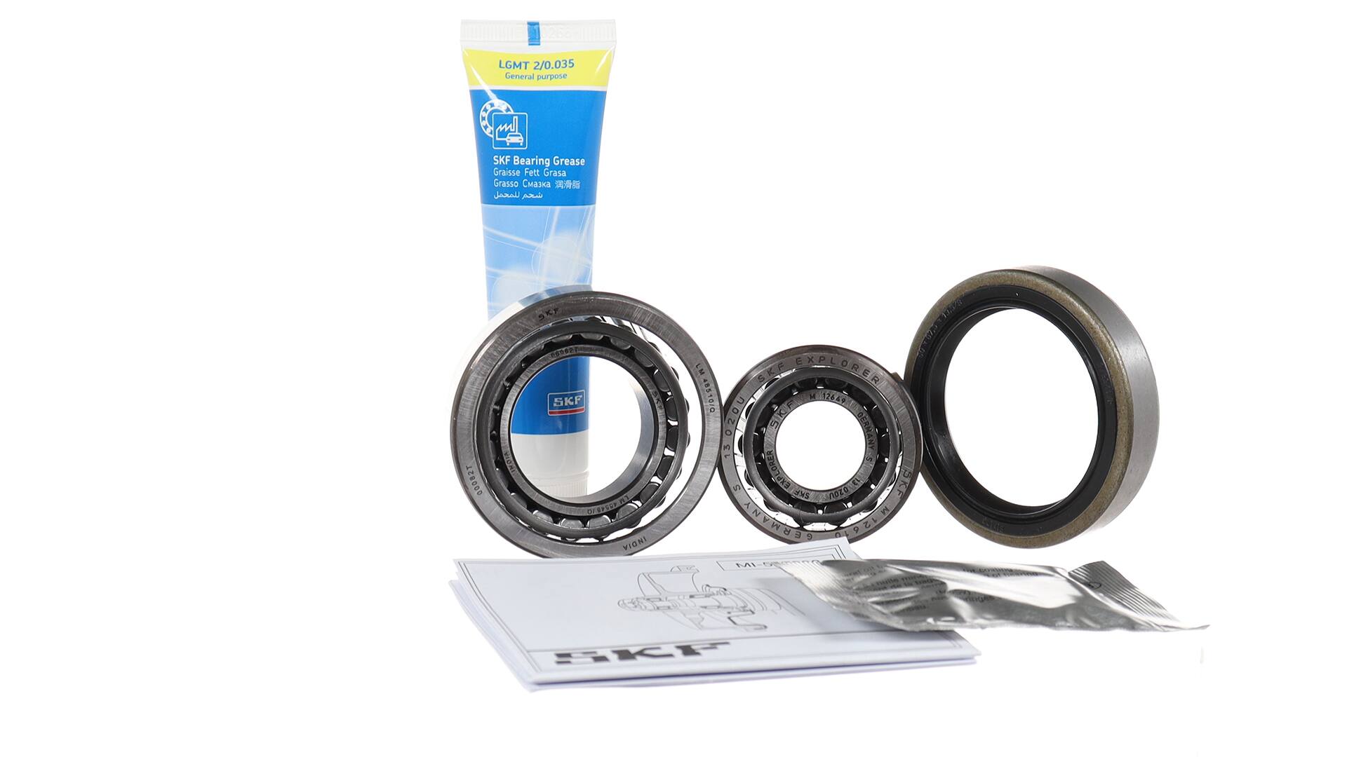 Radlagersatz VKBA 9038 CL SKF D0210F1700 VW, TOYOTA, HYUNDAI, NISSAN, MITSUBISHI