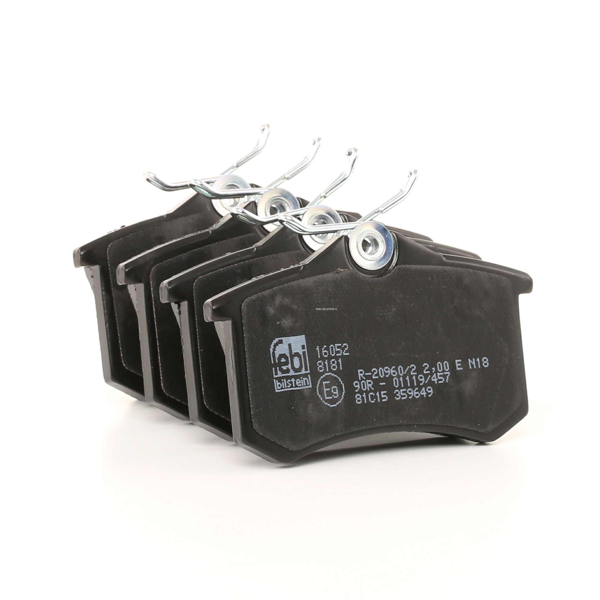 Brake pad set, disc brake FEBI BILSTEIN 16052 rating