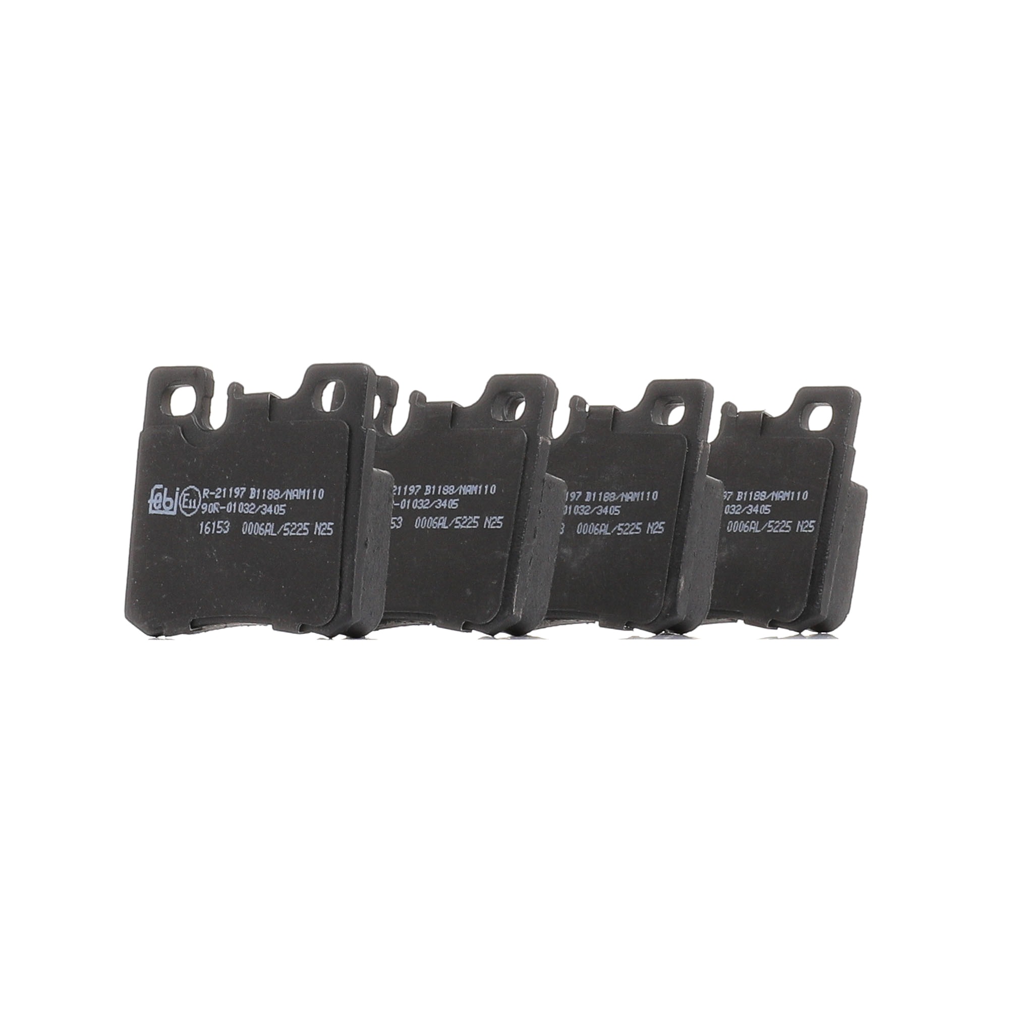 Plaquettes de frein A0014200220 FEBI BILSTEIN 16153 MERCEDES-BENZ