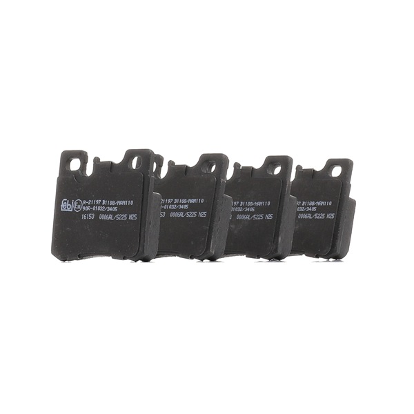 FEBI BILSTEIN 16153 Kit pastiglie freni