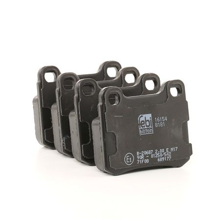 Bremsbeläge 16154 FEBI BILSTEIN 0004209820 MERCEDES-BENZ, ALFA ROMEO, SSANGYONG