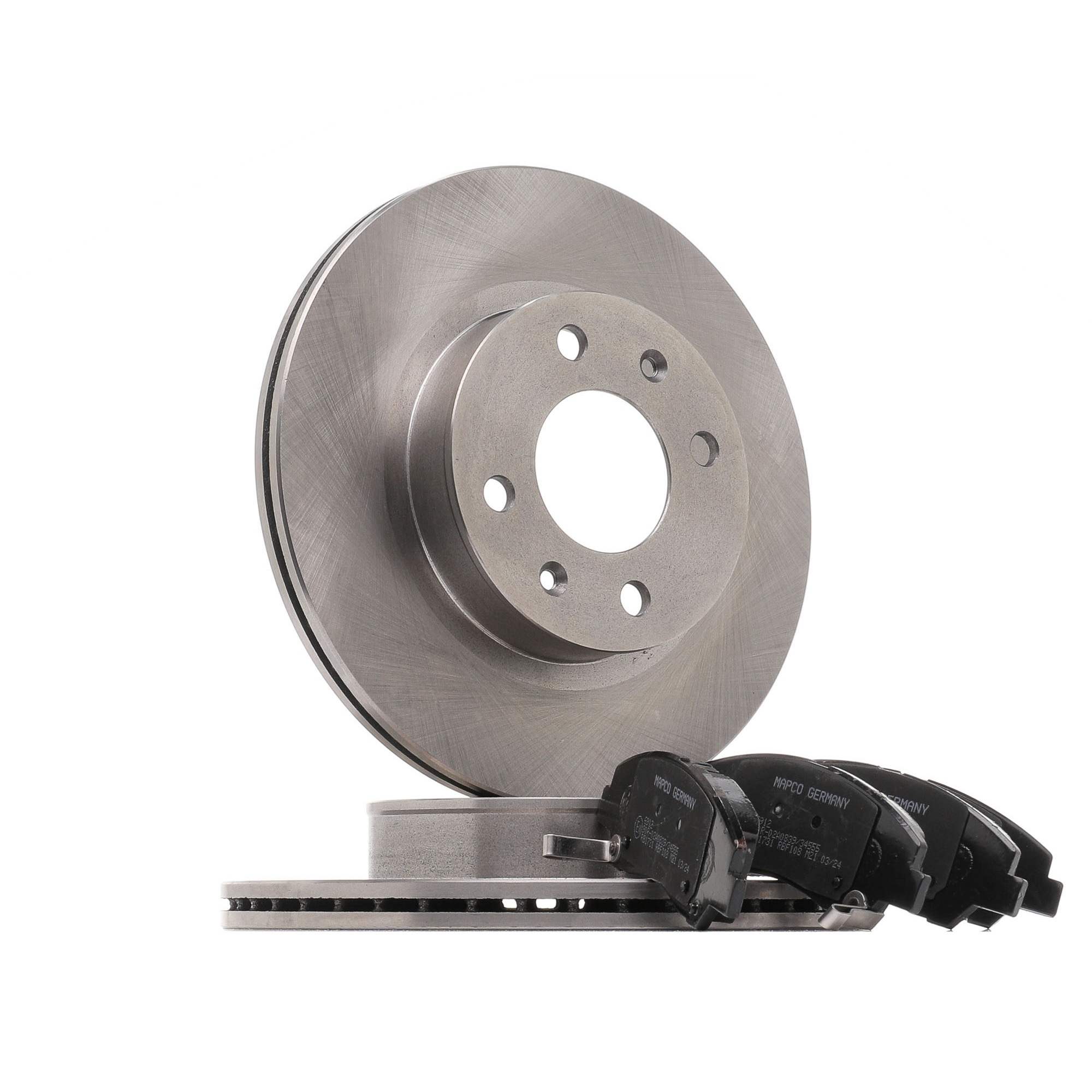 MAPCO 47252 Disques et plaquettes de freins Ø: 252mm, Épaisseur du disque de frein: 18mm