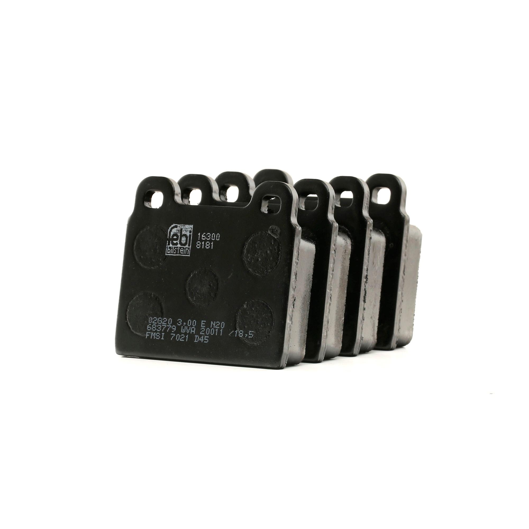 Jogo de pastilhas para travão de disco FEBI BILSTEIN D45A-7021 classificação