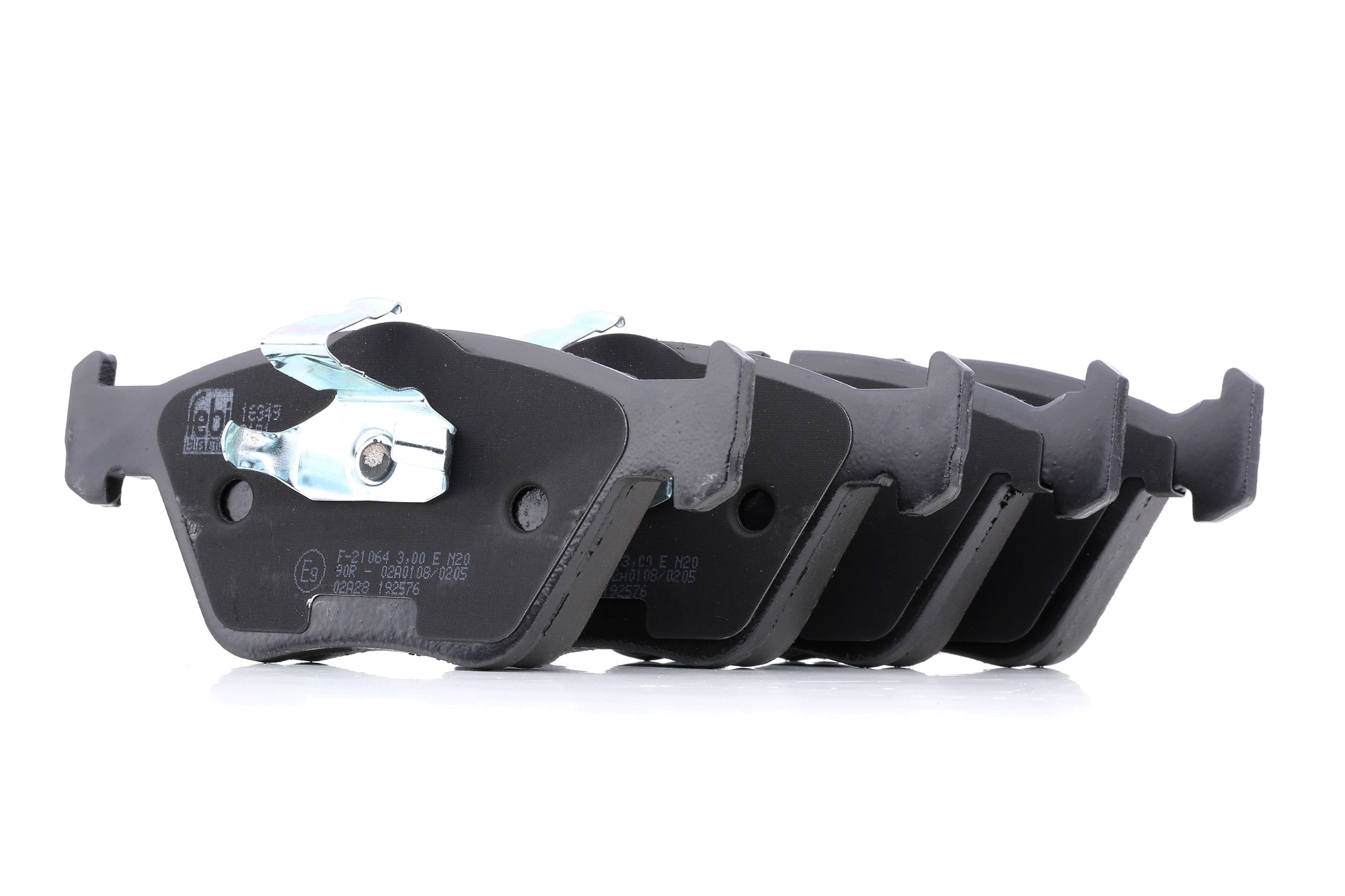 FEBI BILSTEIN 16349 Sada brzdových destiček, kotoučová brzda Šířka: 63,6mm, Tloušťka/síla 1: 20mm